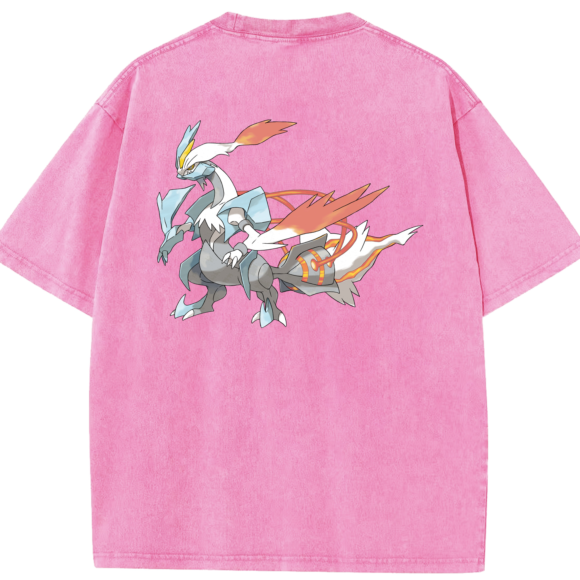 （画像用） ポケットモンスター Pokémon 綿100% ヴィンテージ風 半袖Tシャツ（背面プリント）